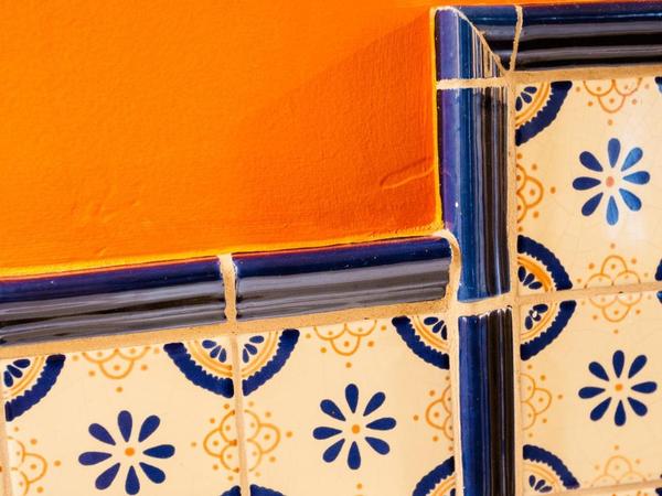Hand Painted Mexican Tiles